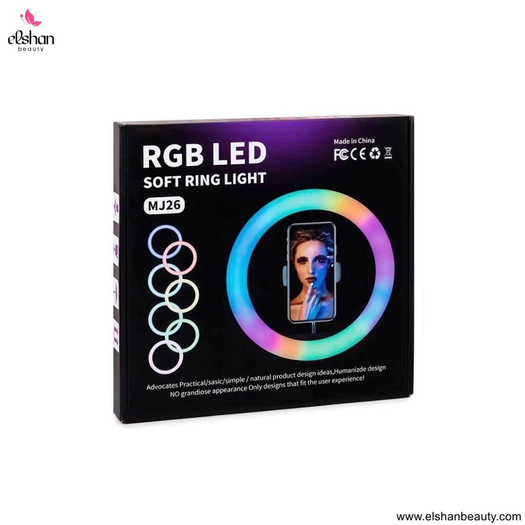 رینگ لایت مدل MJ26-RGB