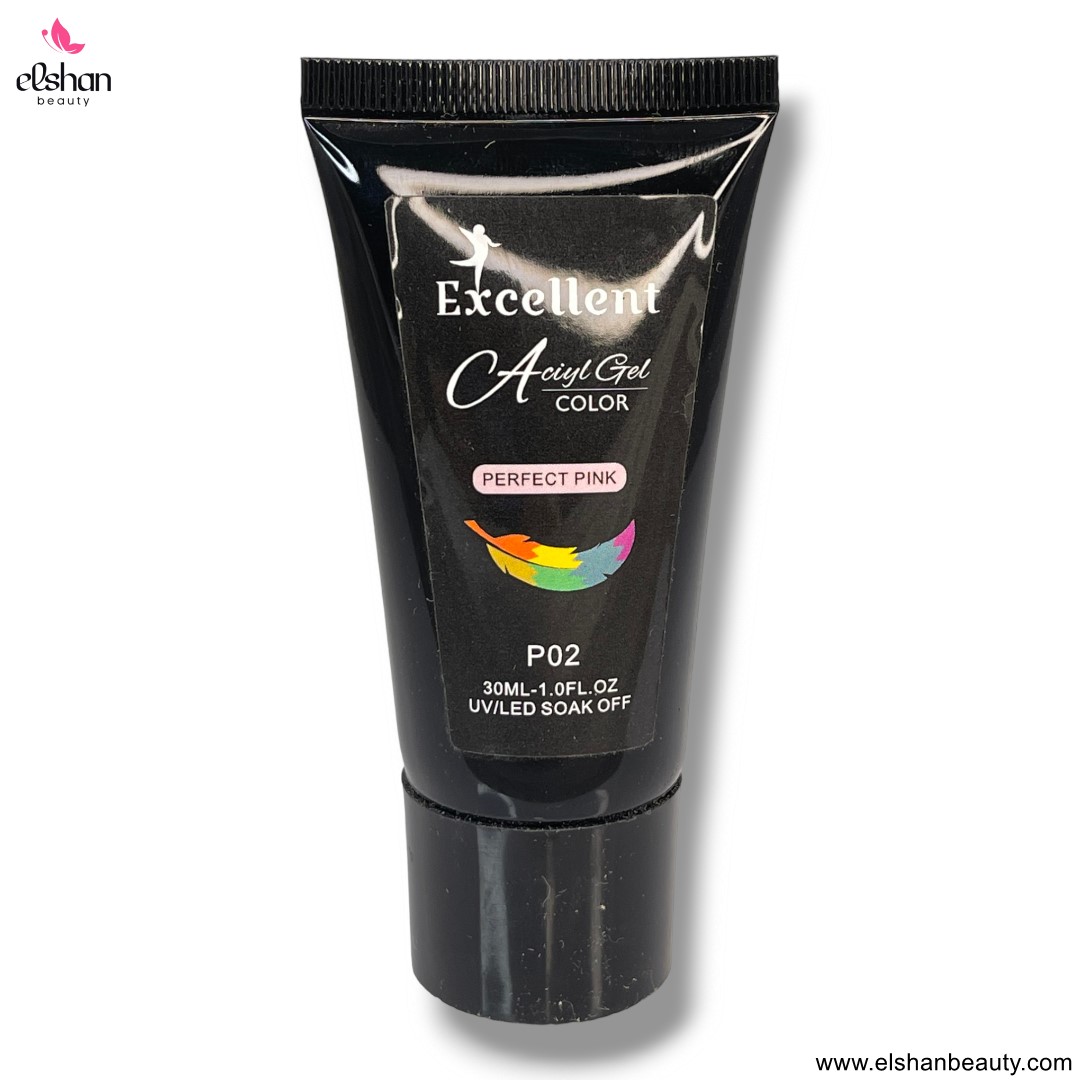 پلی ژل کاشت ناخن اکسلنت