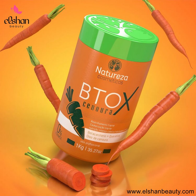 بوتاکس مو هویج ناتوریزا Natureza btox cenoura