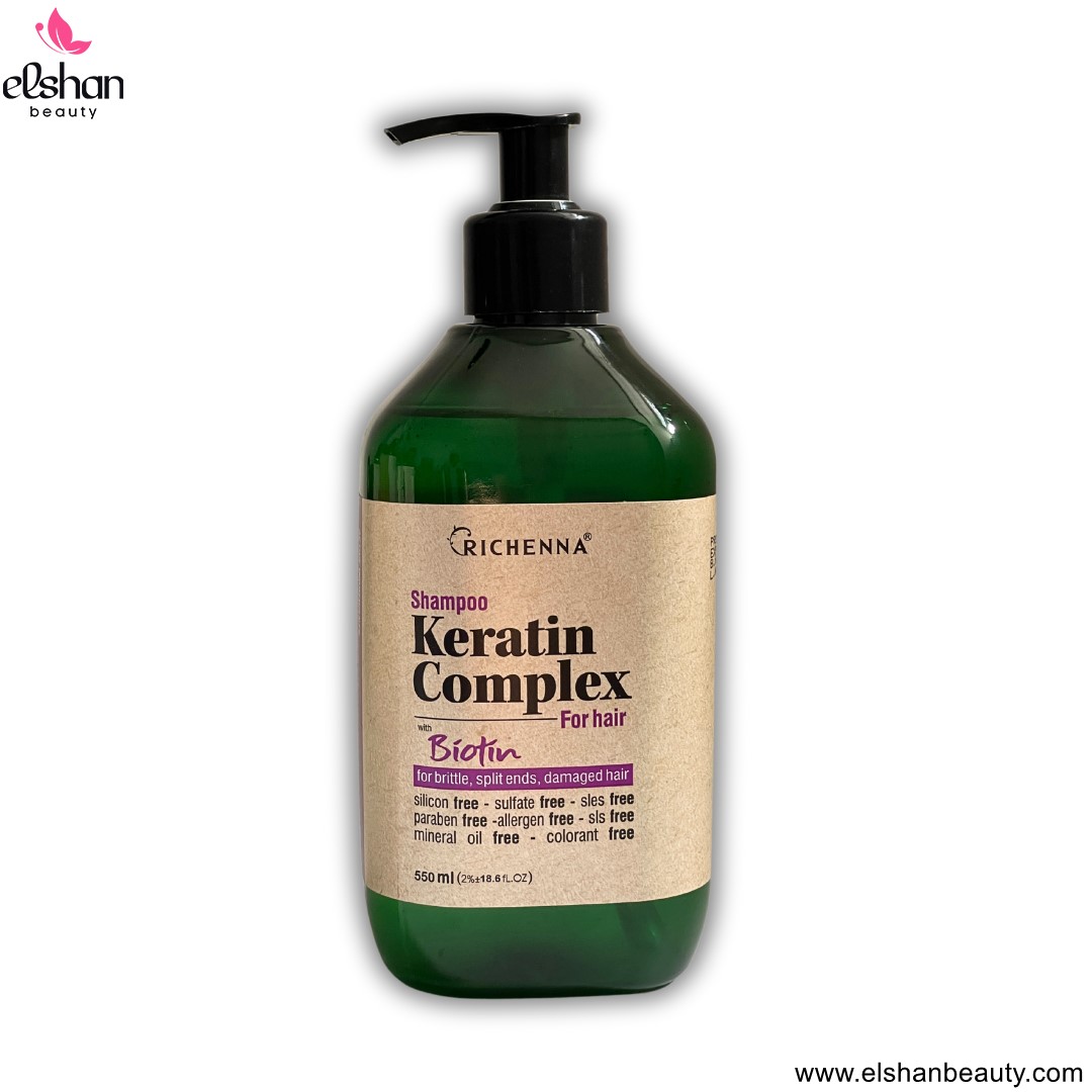 شامپو مو بدون سولفات کراتین ریچنا