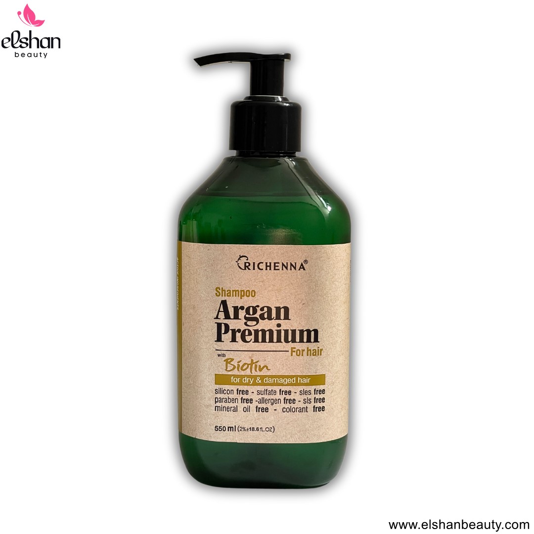 شامپو مو بدون سولفات آرگان ریچنا