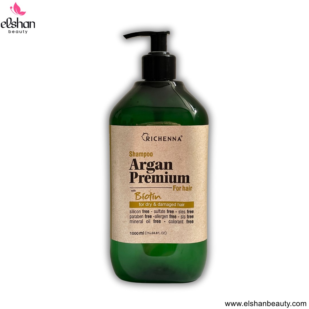 شامپو مو بدون سولفات آرگان ریچنا 1000 میل