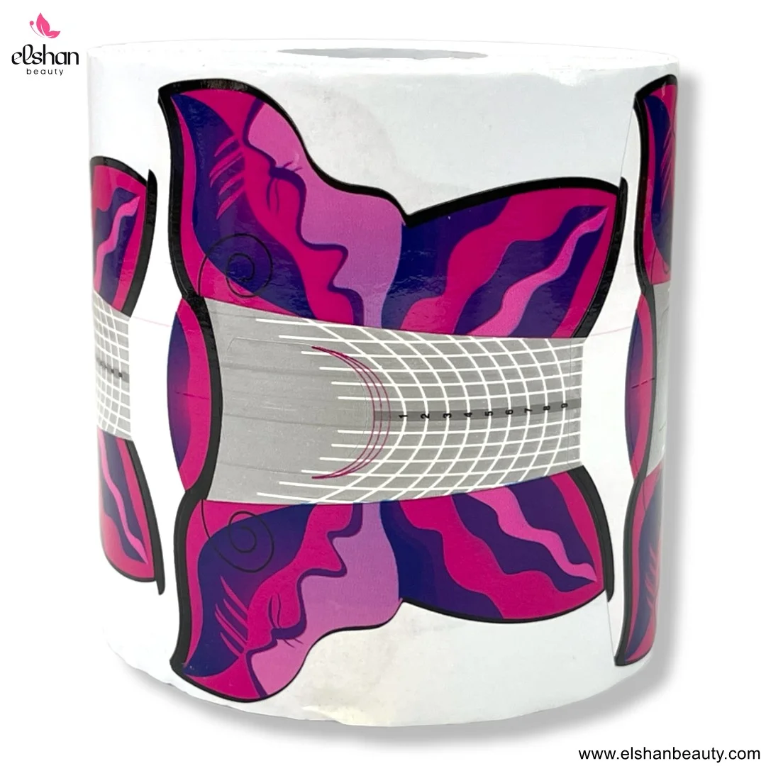 فرمر ناخن پروانه ای سرخابی ۳۰۰ عددی