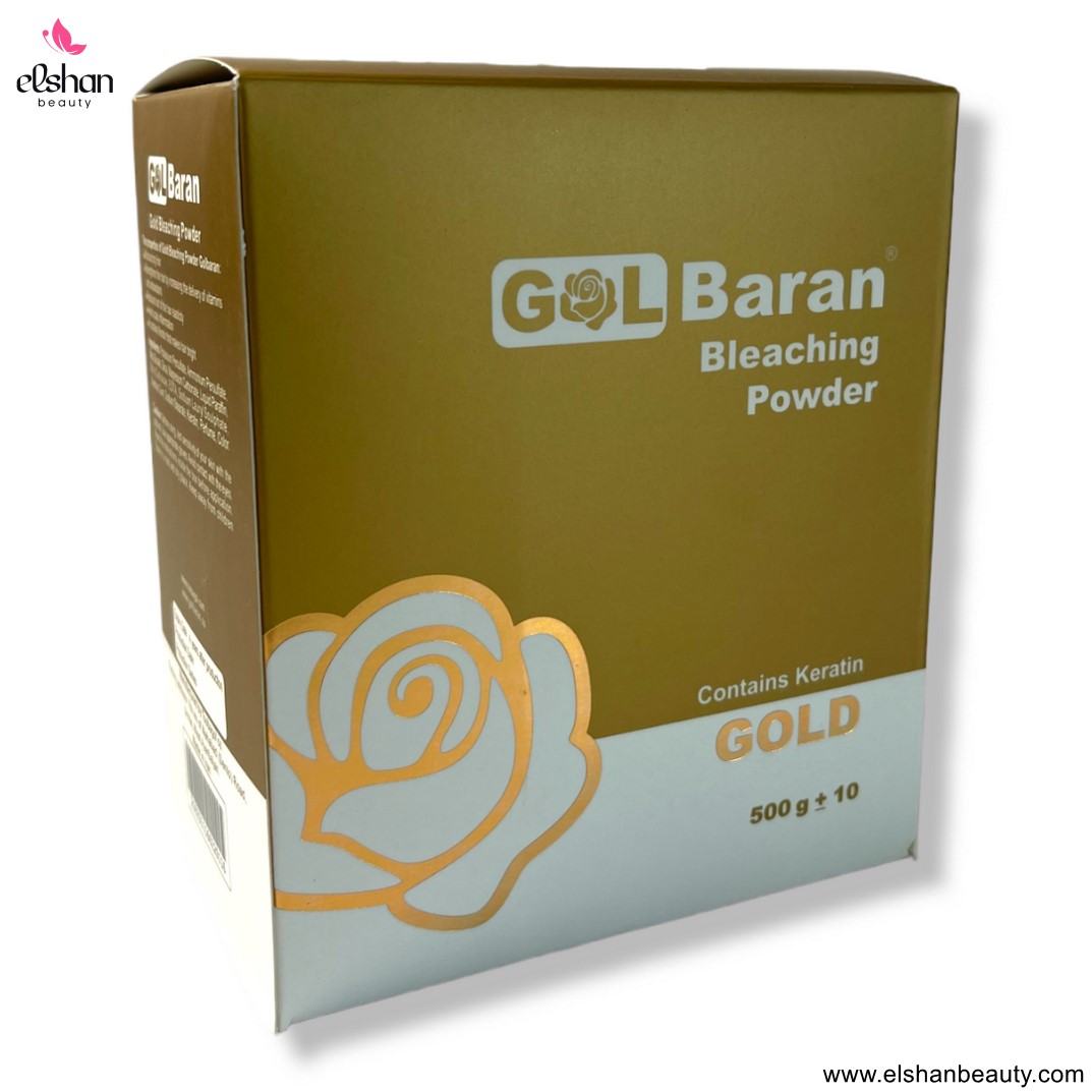 پودر دکلره گلباران مدل طلا