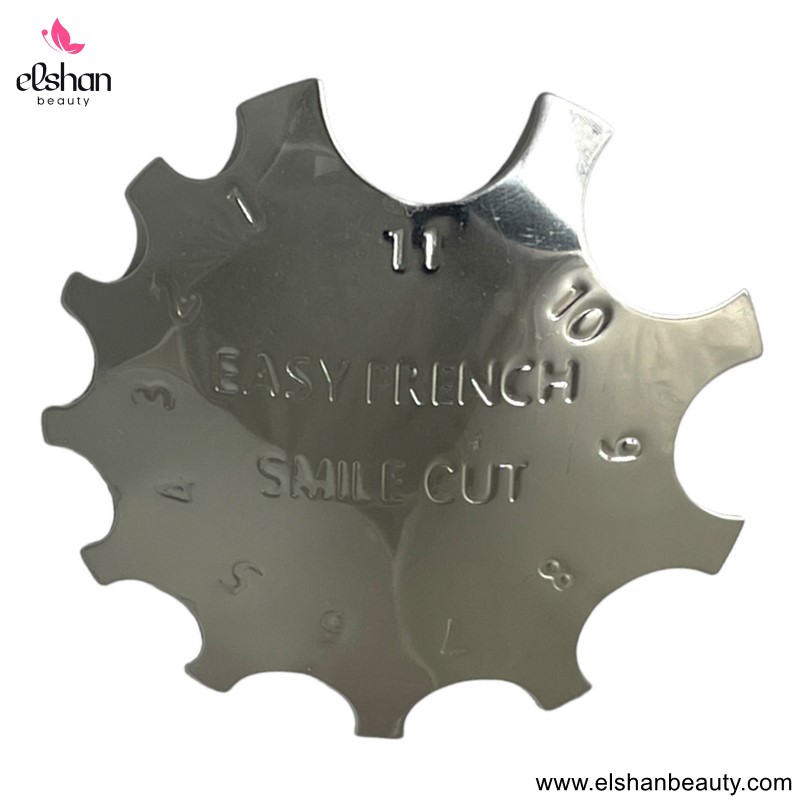 پین کاتر فرنچ ناخن مدل SMILE CUT