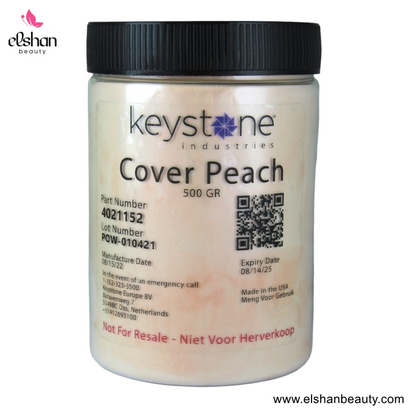 پودر کاشت ناخن هلویی کیستون