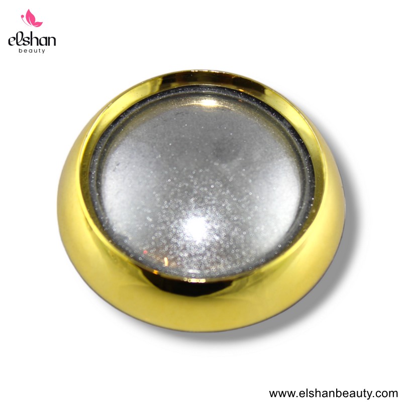 کروم ناخن نقره ای